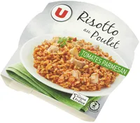 Risotto poulet tomates parmesan
