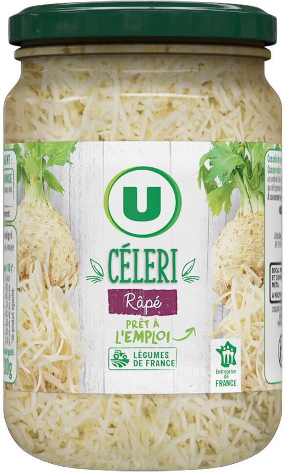 Céleri râpé - Bocal de 280g net égoutté