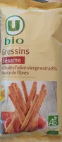 Gressins au sésame paquet de 125g