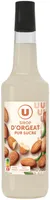 Sirop d'orgeat bouteille en verre de 70cl