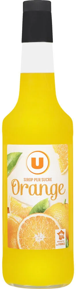 sirop d'orange