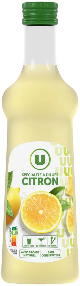 Citron Spécialité à diluer bouteille 70cl