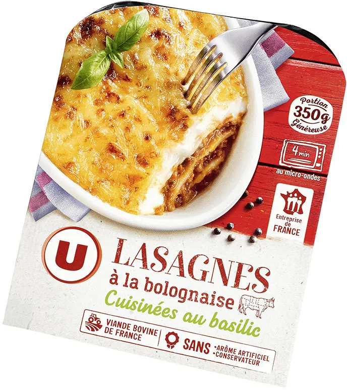 Lasagnes à la  bolognaise