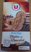 Biscuits Petit déjeuner tout chocolat paquet de 400g