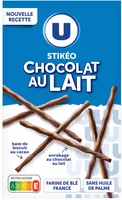 Gâteau Stikéo bâtonnets chocolat lait 90g