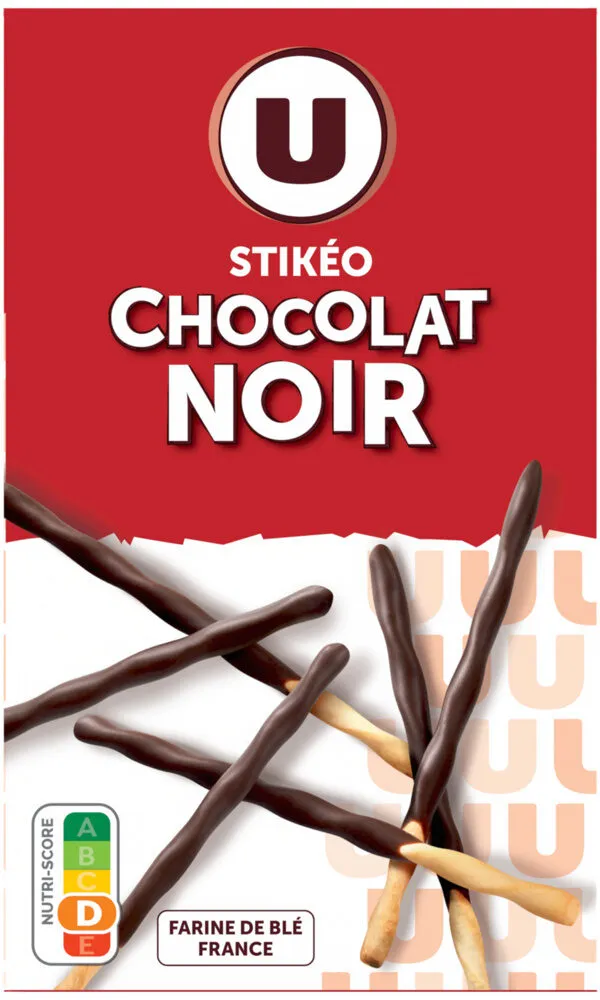 Gâteau Stikéo bâtonnets chocolat noir 90g