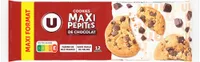 Cookies premium maxi pépites de chocolats paquet de 276g