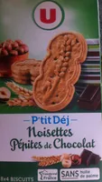 P´tit déj Noisettes Pépites de chocolat