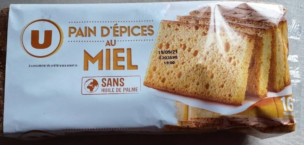 Pain d épices au miel
