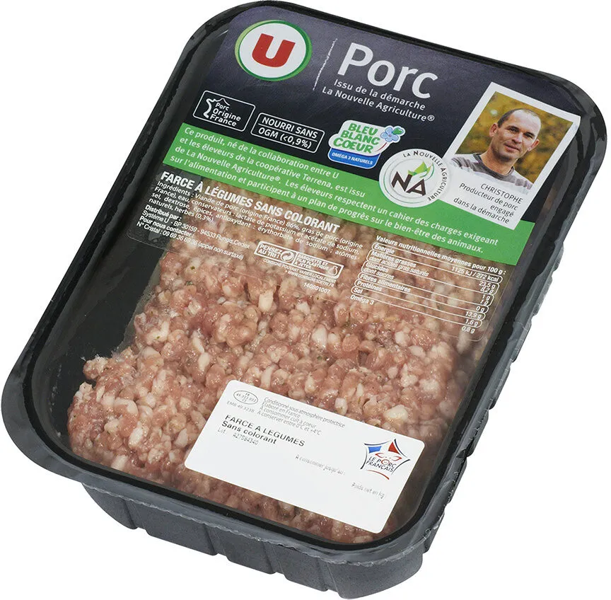 Chair à saucisse aux herbes cheveux d'ange, France, barquette, 500g