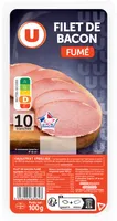 Filet de Bacon fumé - x10 tranches, 100g