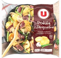 Poêlée à la périgourdine émincés de gésiers et magret de canard