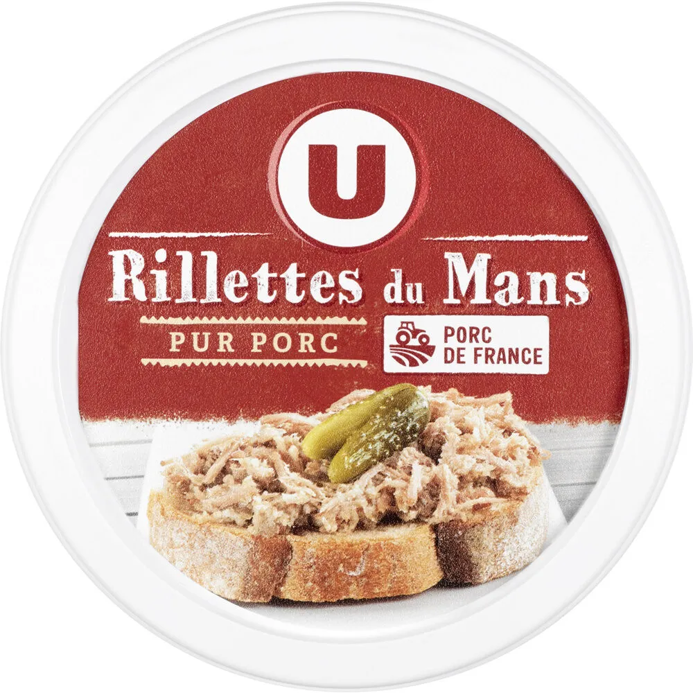 Rillettes du Mans Pur Porc - 220g