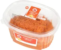 Carottes râpées assaisonnées
