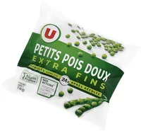 Petits pois extra fins sachet de 1kg