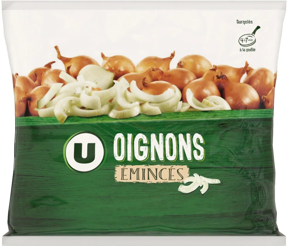 Oignons émincés 1kg