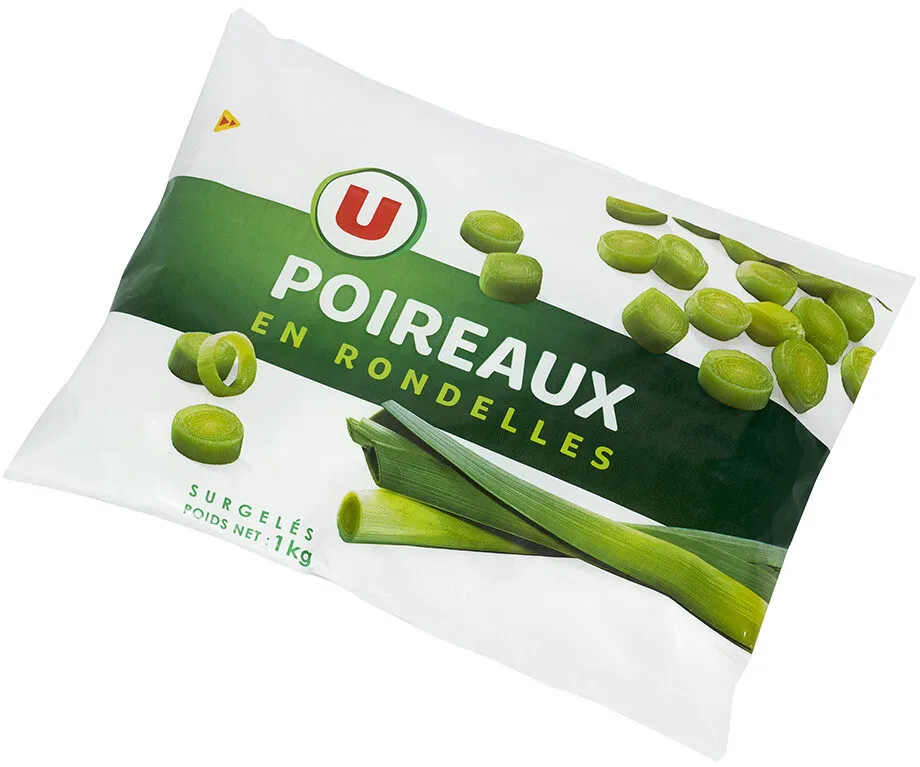 Poireaux en rondelles
