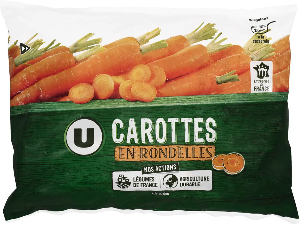 Carottes en rondelles 1kg