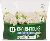 Choux fleurs en fleurettes sachet de 1kg