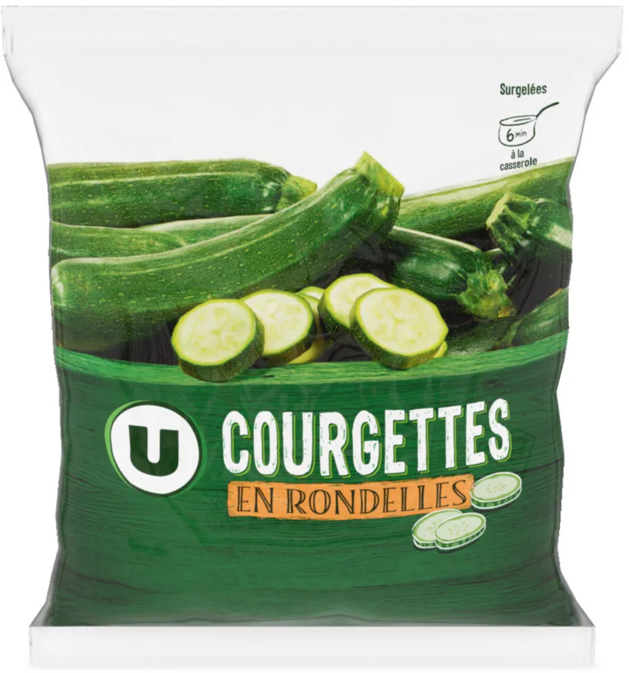 Courgettes en rondelles 1kg