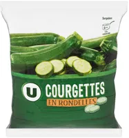 Courgettes en rondelles 1kg