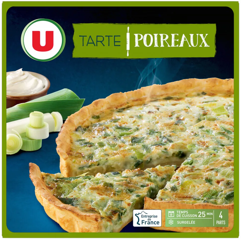 Tarte aux poireaux 400g