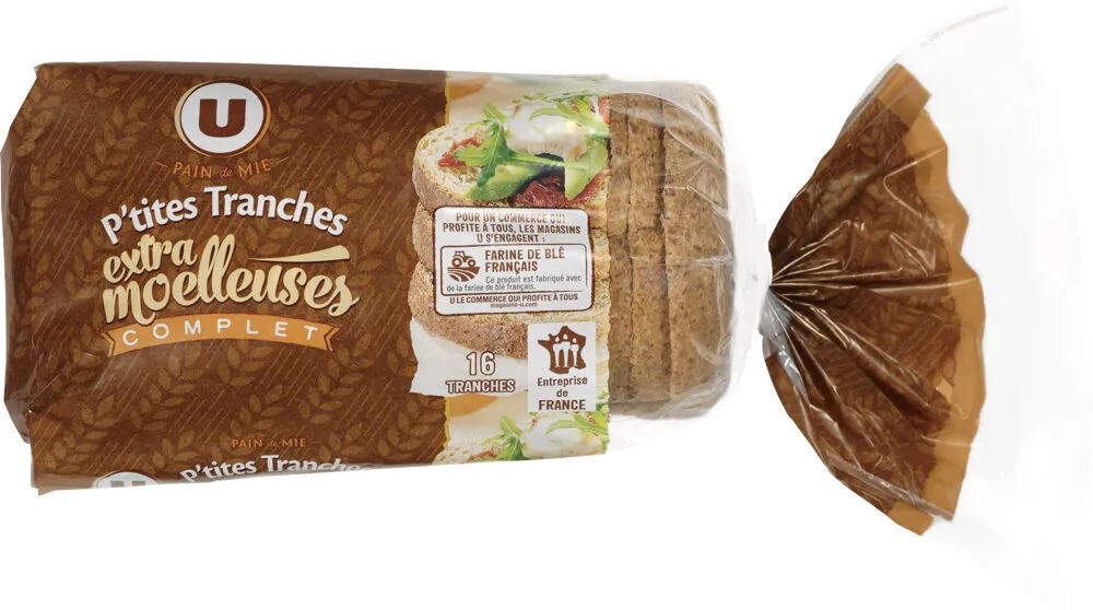 Pain de mie extra moelleux complet