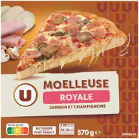 Pizza Moell.royale fromage/jambon/champignon.surgelée