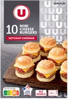 Mini cheeseburgers, x10 155g