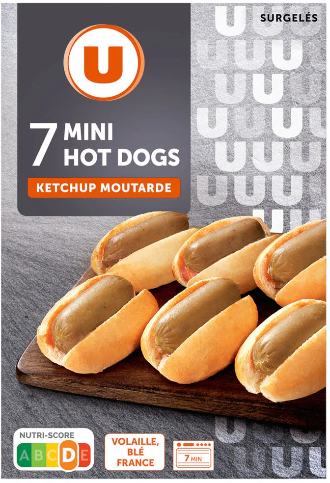 Mini hot dogs x7 - 110g