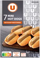 Mini hot dogs x7 - 110g