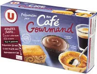 Préparat.pour mon café gourmand(financ./mousse/crème)