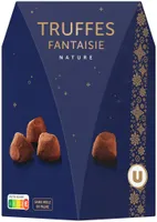Truffes chocolats fantaisie nature étui 250g