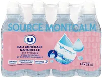 Eau minérale MONTCALM 12 bouteilles de 33cl