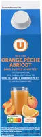 Nectar orange/pêche/abricot sans sucres ajoutés brique 1L
