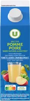 Nectar pomme/poire sans sucres ajoutés brique 1L