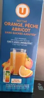 Orange, pêche abricot sans sucre ajouté