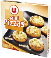 Mini pizza édam, mozzarella et emmental