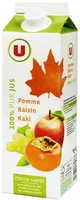 Pur jus de pomme, raisin, kaki pasteurisé réfrigéré