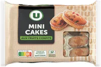 Mini cakes aux fruits confits x12 - 450g