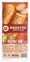 Baguettes précuites longue conservation 2x150g