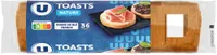 Toasts ronds au froment