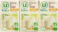 Boisson bio au soja saveur vanille