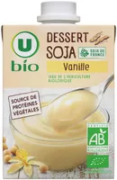 Dessert végétal soja à la vanille, brique 525g