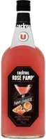 Cocktail sans alcool rose pamplemousse