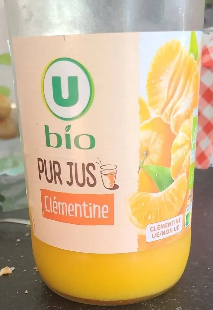 Pur jus clémentine, bocal 1 litre