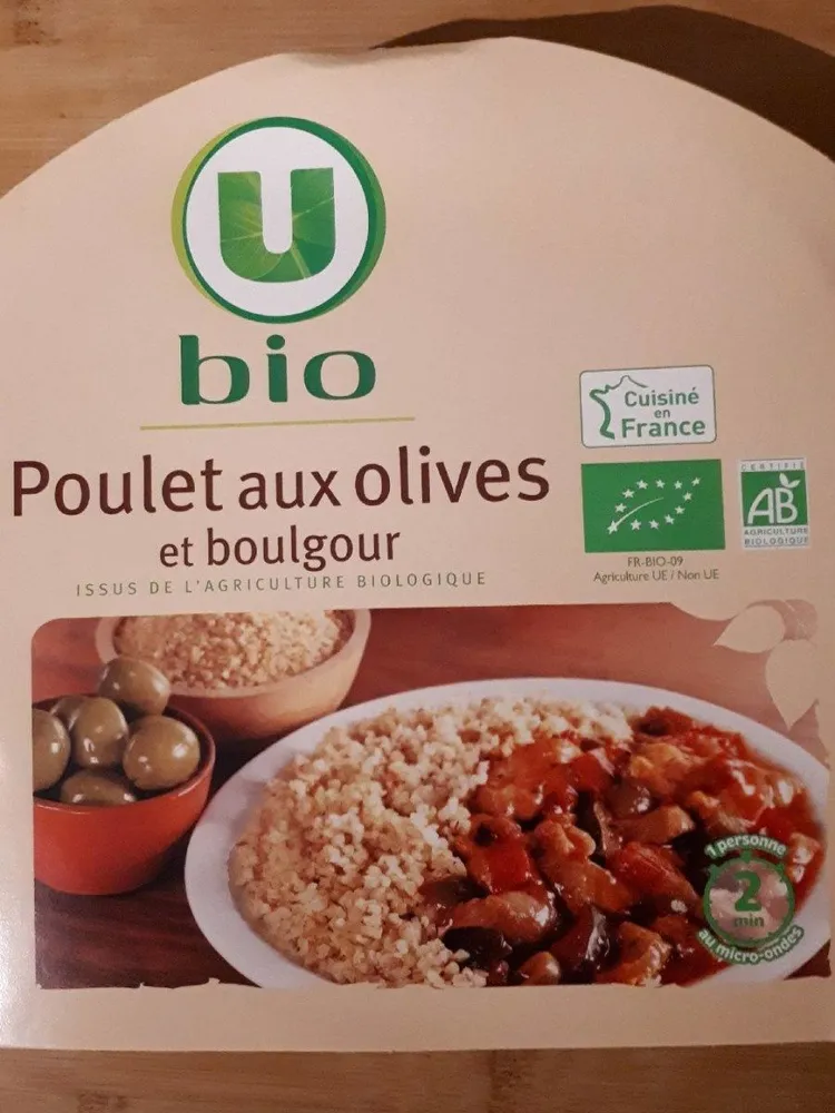 Poulet aux olives et boulgour
