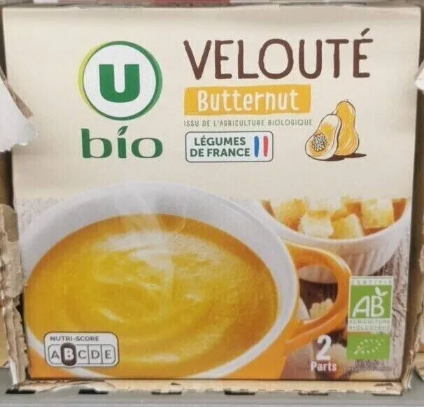 Soupe Velouté de courge Butternut et potimarron bio 2*30cL
