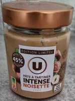 Pâte à tartiner aux noisettes sans huile de palme, 300g