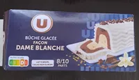 Bûche glacée façon dame blanche